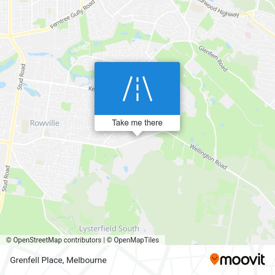 Grenfell Place map