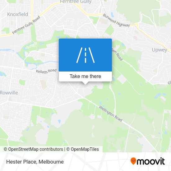 Hester Place map