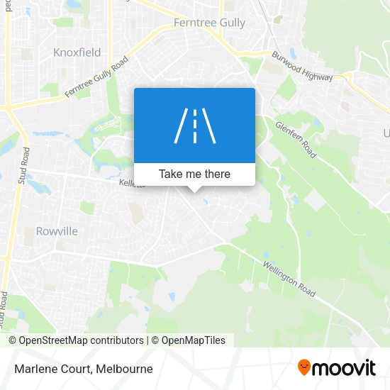 Marlene Court map