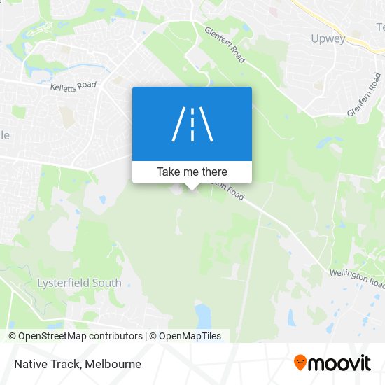 Native Track map