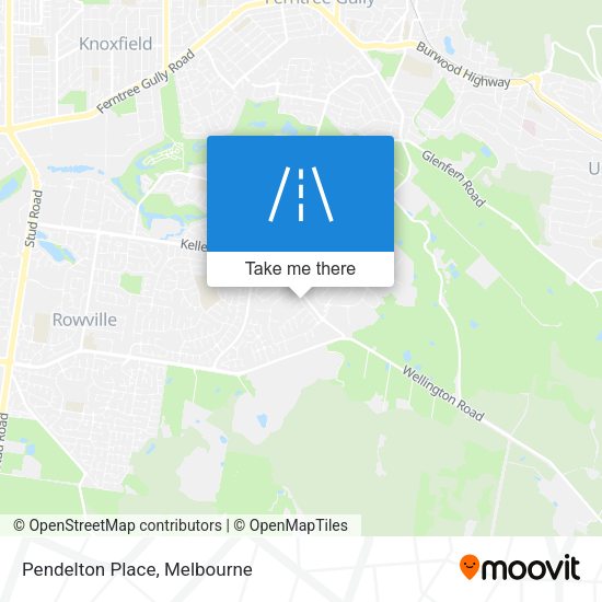 Pendelton Place map