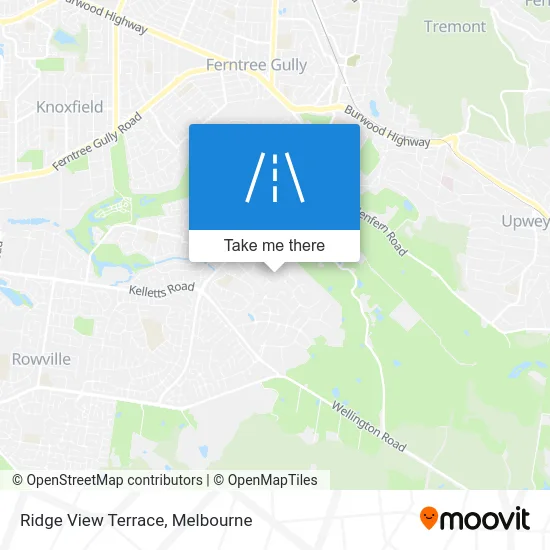 Mapa Ridge View Terrace