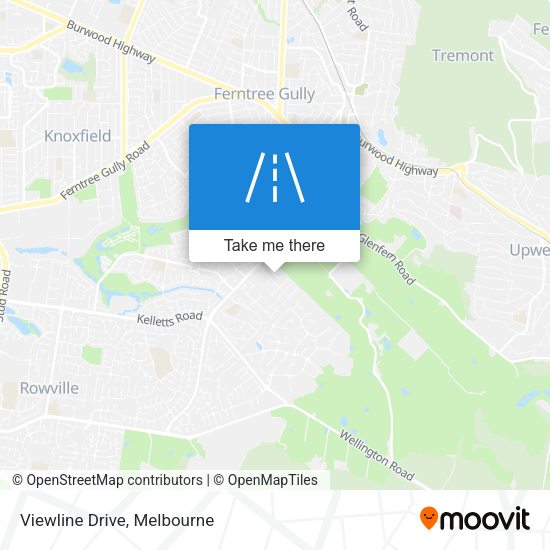 Viewline Drive map