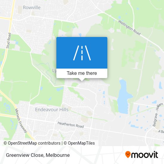 Greenview Close map