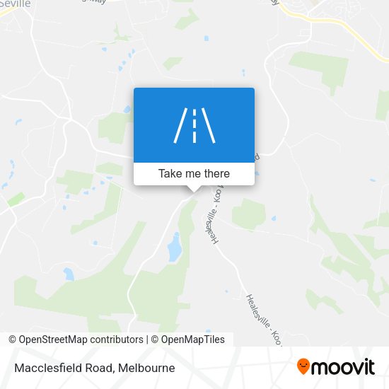 Macclesfield Road map