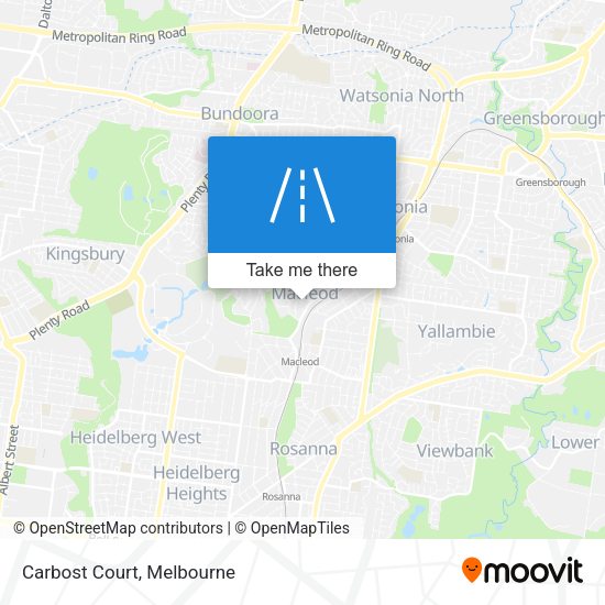 Carbost Court map