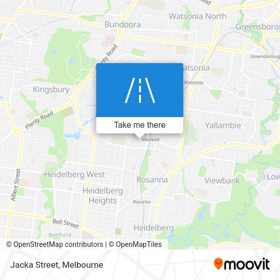 Jacka Street map