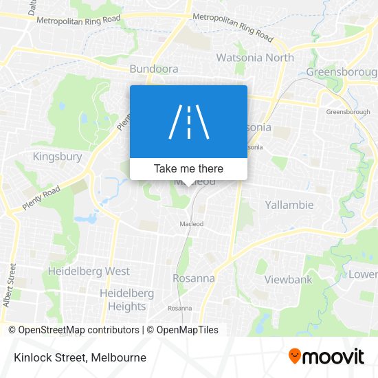 Kinlock Street map