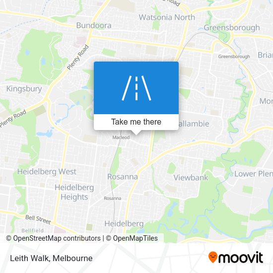 Leith Walk map