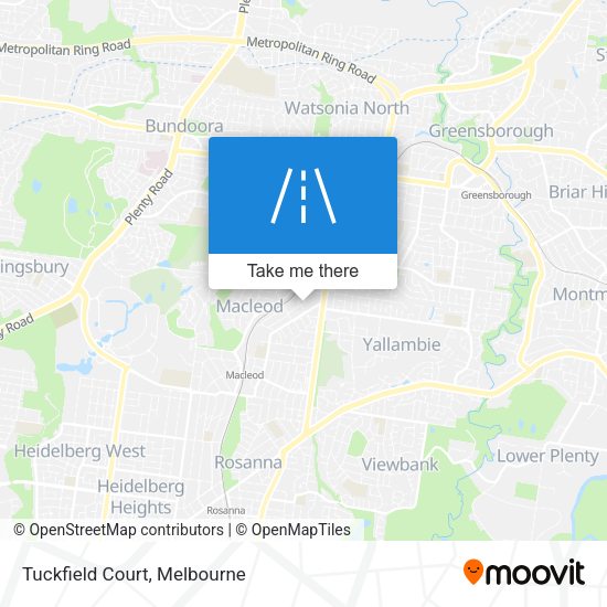 Tuckfield Court map