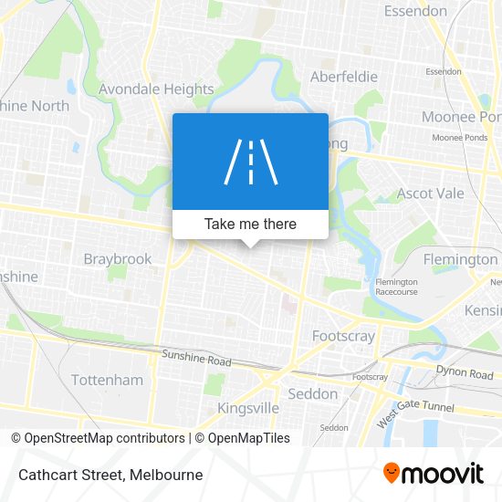 Cathcart Street map