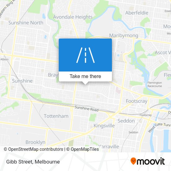 Gibb Street map
