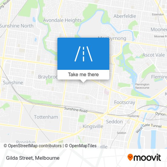 Gilda Street map