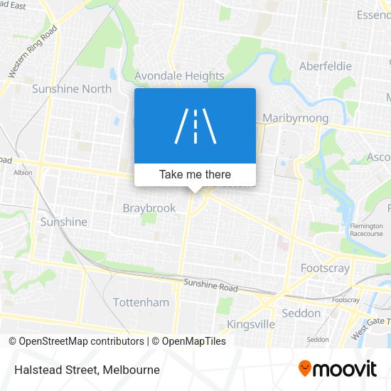 Halstead Street map