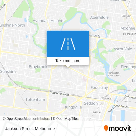 Jackson Street map