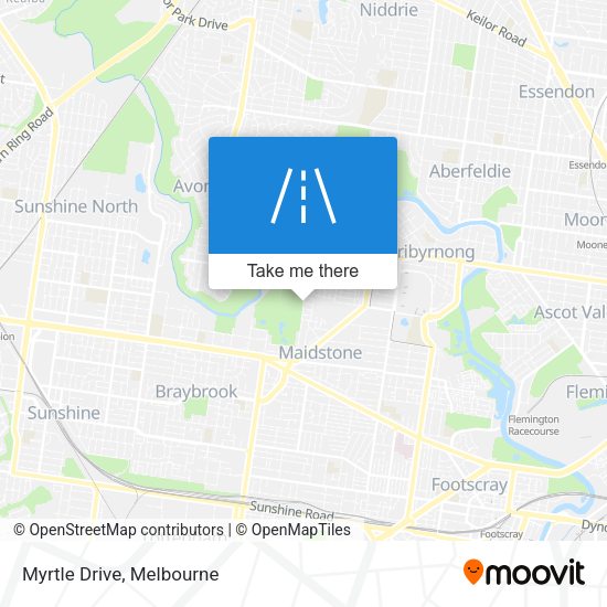 Myrtle Drive map