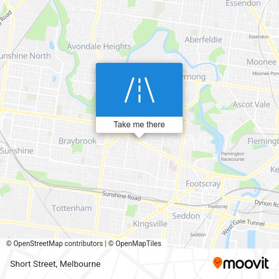 Short Street map