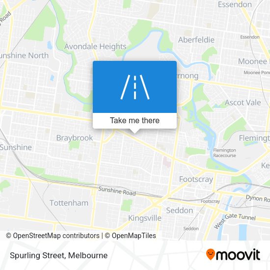 Spurling Street map