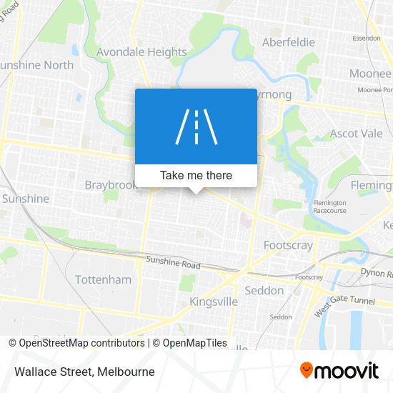 Wallace Street map