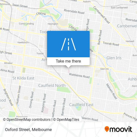 Oxford Street map