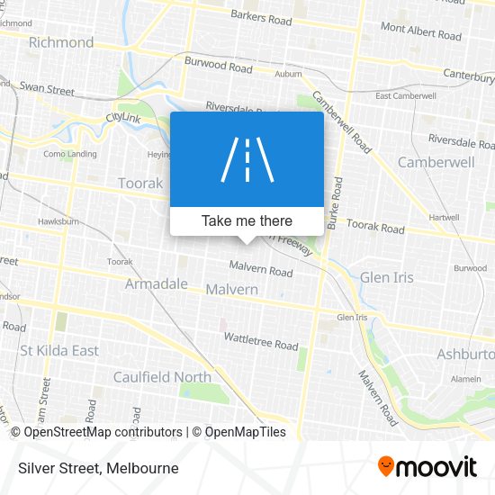 Silver Street map