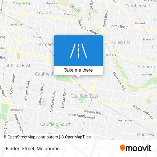 Findon Street map