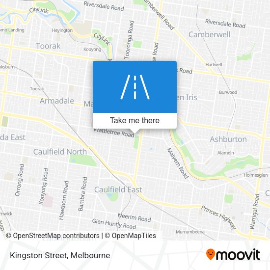 Kingston Street map