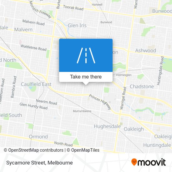 Sycamore Street map