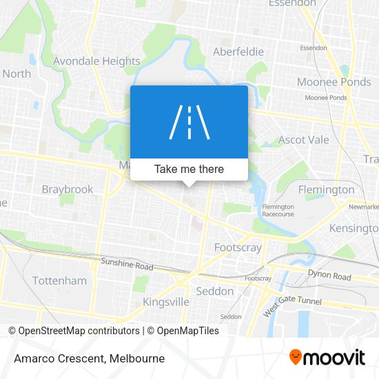 Amarco Crescent map
