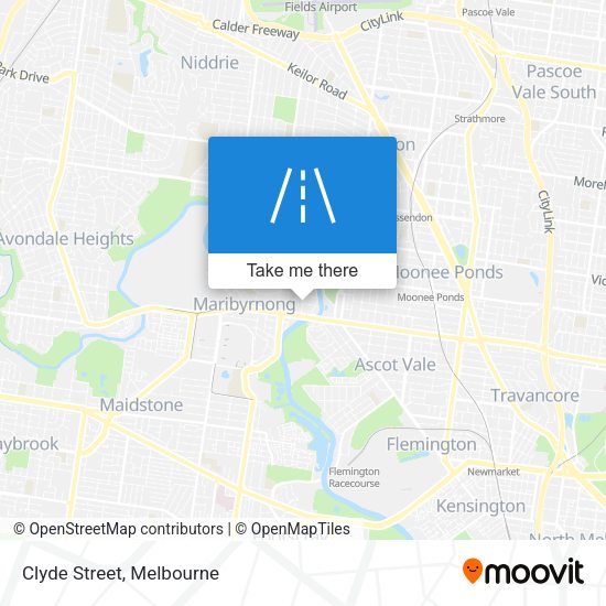 Clyde Street map