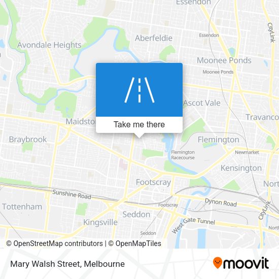 Mary Walsh Street map