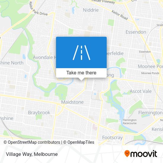 Village Way map