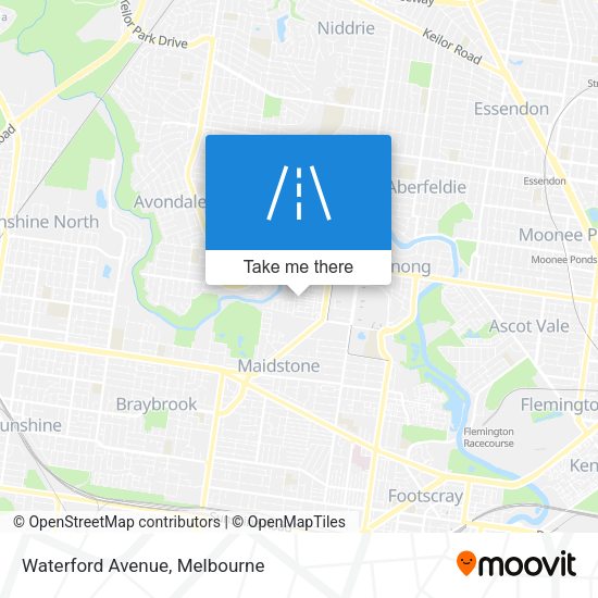 Waterford Avenue map