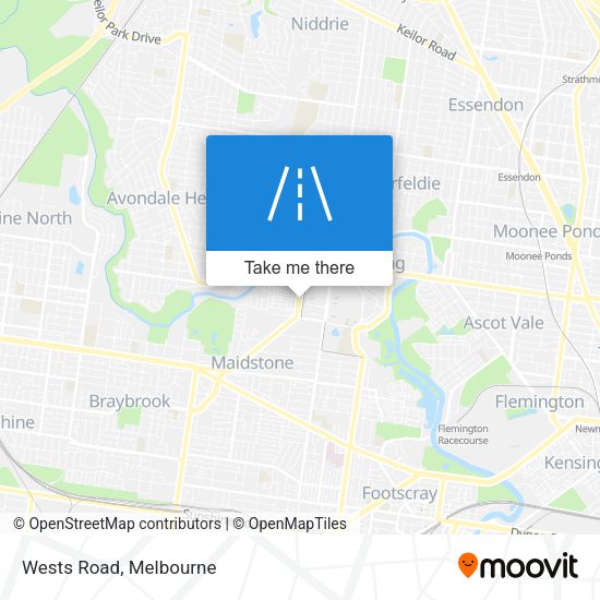 Wests Road map
