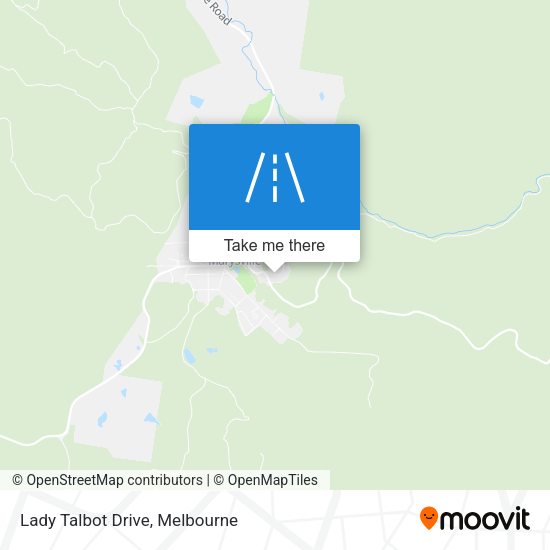 Lady Talbot Drive map