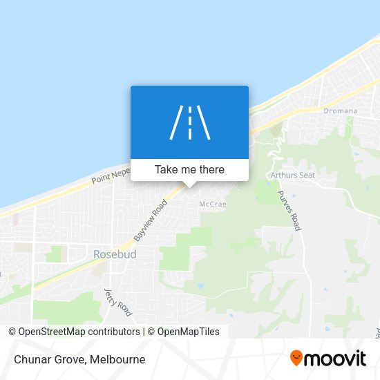 Chunar Grove map