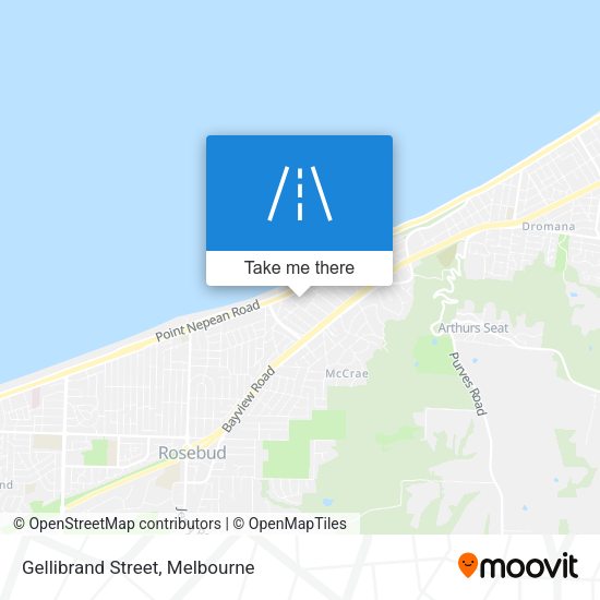 Gellibrand Street map