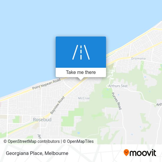 Georgiana Place map