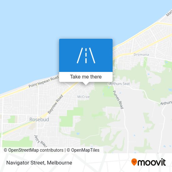 Navigator Street map