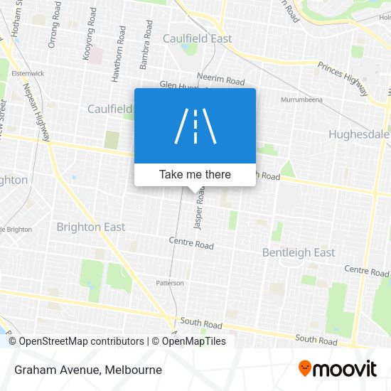 Graham Avenue map