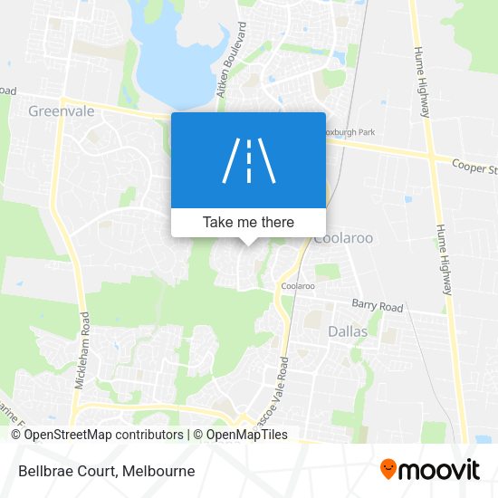 Bellbrae Court map