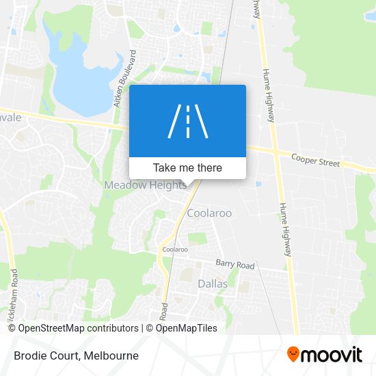 Brodie Court map