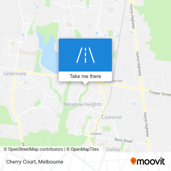 Cherry Court map