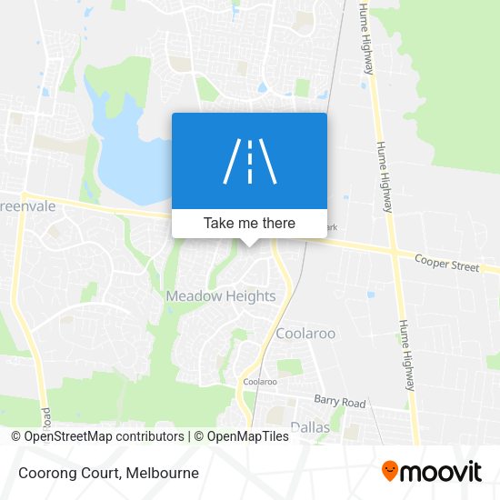 Coorong Court map