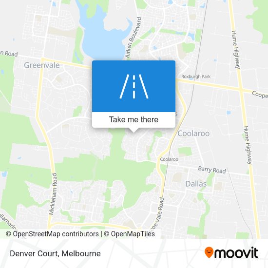 Denver Court map