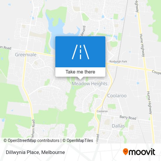 Dillwynia Place map