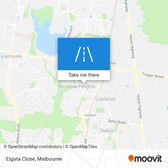 Elgata Close map