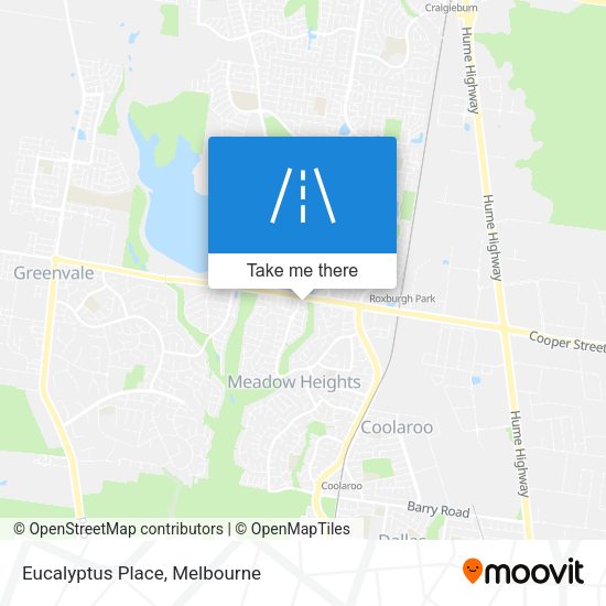 Eucalyptus Place map