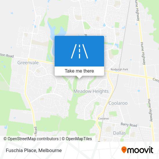 Fuschia Place map