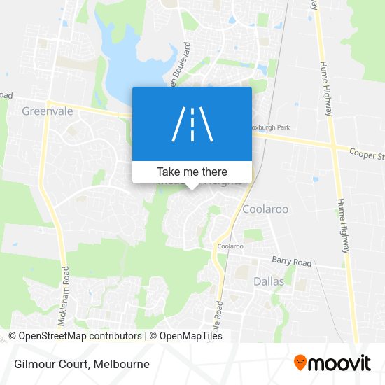 Gilmour Court map